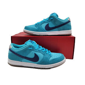 Nike Men's SB Dunk Low 'Blue Fury' Sz 8 Preowned BQ6817-400 (416)